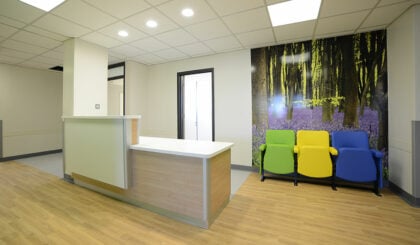 bedford hospital reception