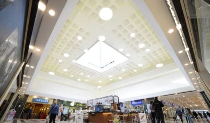 shopping centre lighting