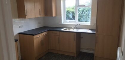 newly fitted kitchen