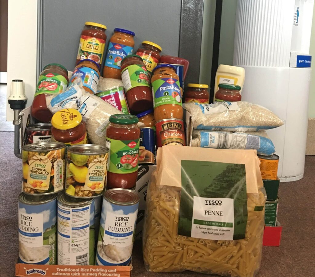 Princebuild Donate To Milton Keynes Food Bank